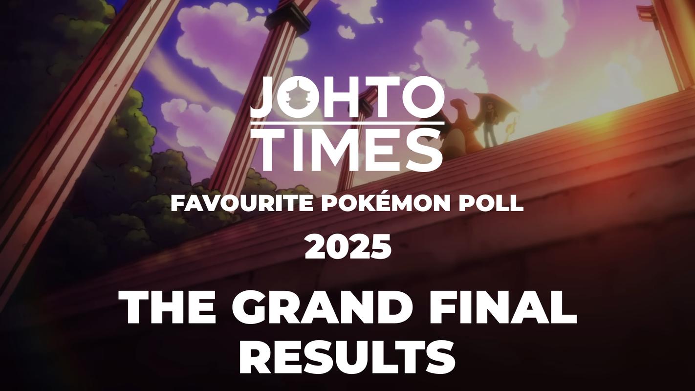 The results of the Johto Times Favourite Pokémon Poll 2025 Grand Final are now in