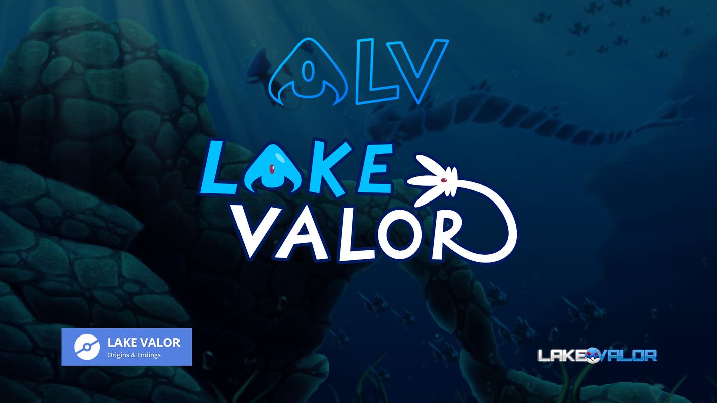 A selection of logos and banners from Lake Valor’s history, between 2012 and 2025
