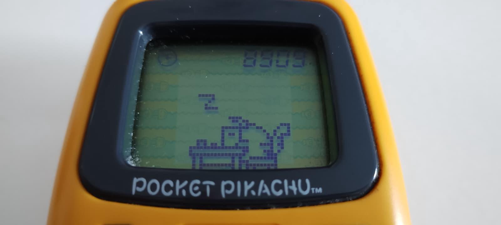 Pikachu asleep at his desk. I guess all that learning had really taken it out of him!
