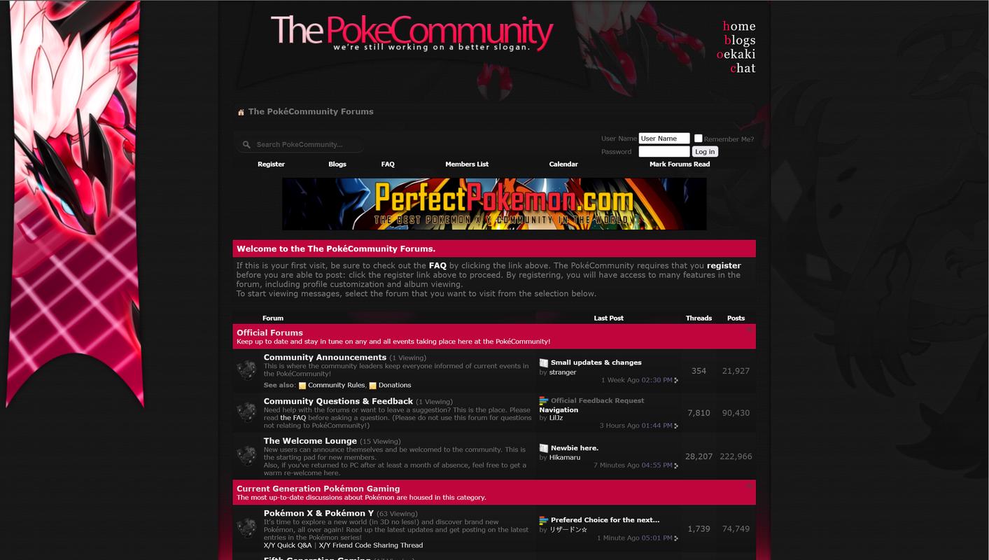 PokéCommunity in February 2014