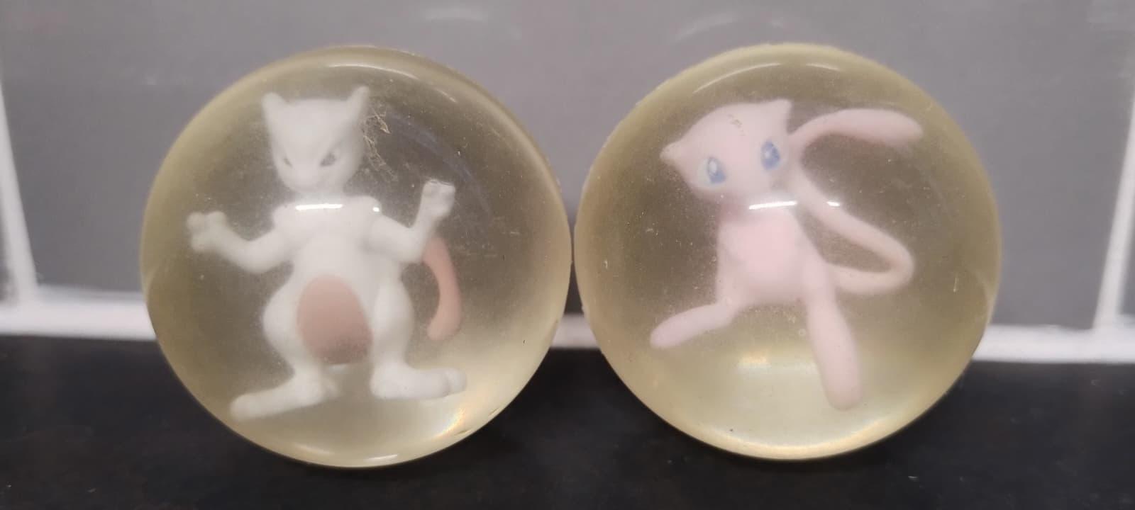 Mew and Mewtwo Pokémon Bouncers (Hasbro)