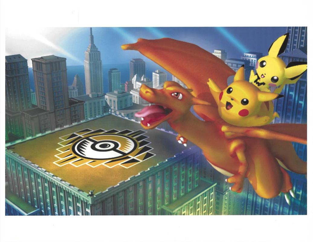 A colour scan of the artwork used in the Lucky Stadium promo card, created by Wizards of the Coast
