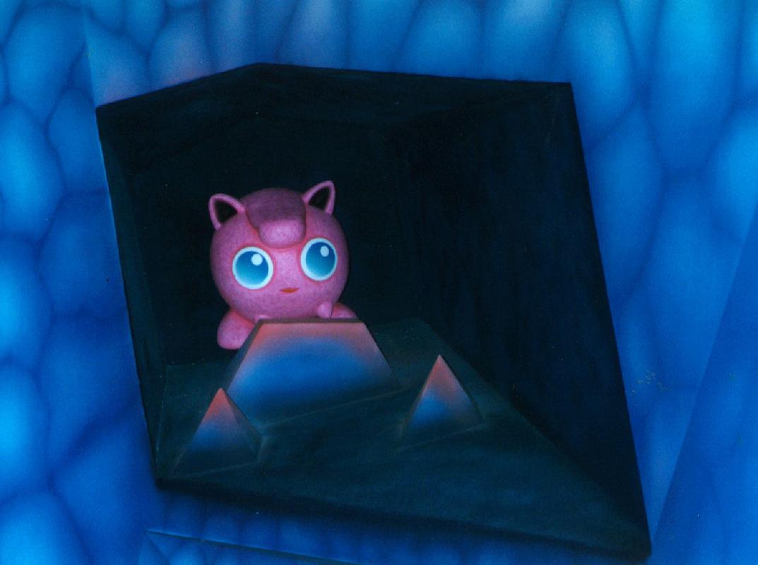 A photograph of Jigglypuff, which would sing. Thankfully it didn’t put any of the attendees to sleep…