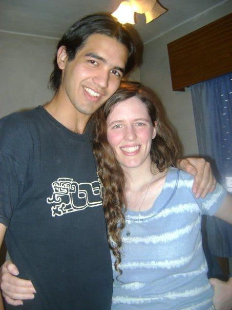 A photograph of Lady Vulpix and her friend Leandro from childhood. Their bond began over Pokémon, and continues to this day