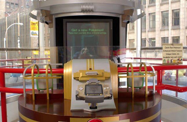 A photograph of the Gotta Catch ‘Em All!™ Station, that distributed event Pokémon to participants