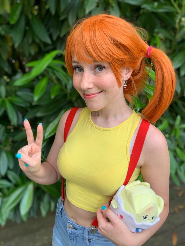 Amanda shared a photo of her cosplaying as Misty, one of her favourite characters