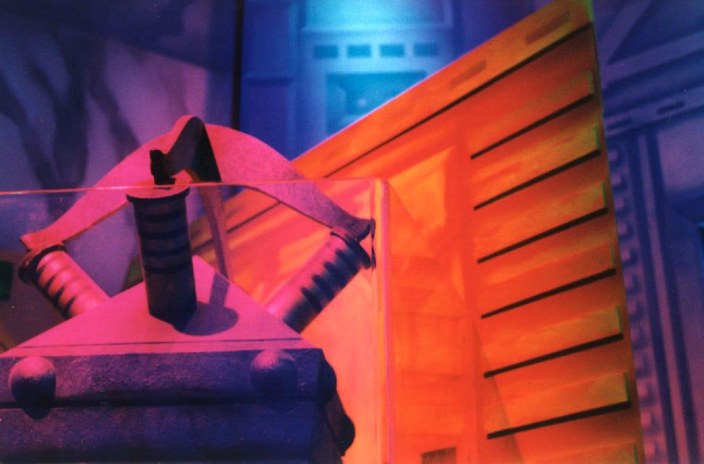 An electrical prop from the set