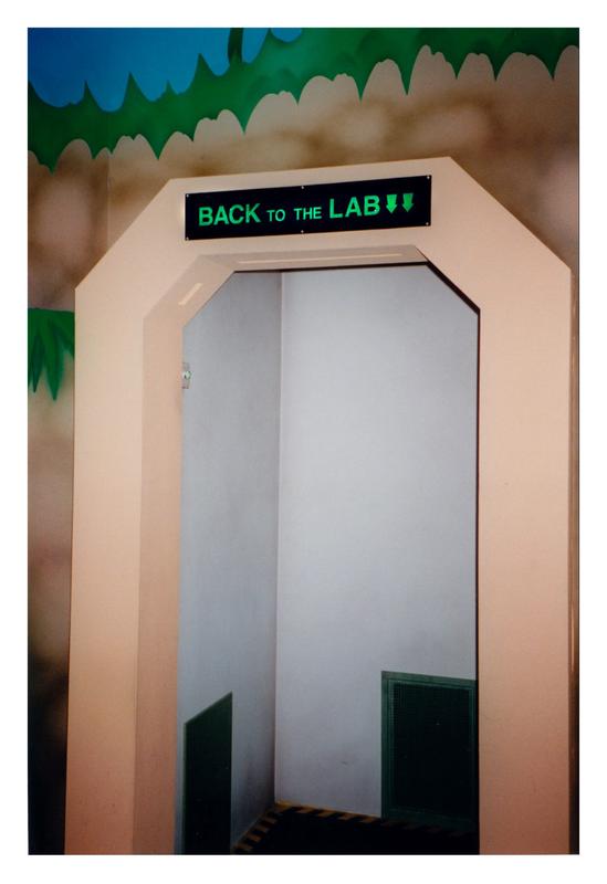 Another photograph of the lab entrance