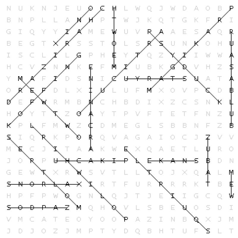 Johto Times Wordsearch 2023 (answers)