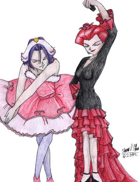 More fabulous artwork of Jessie and James