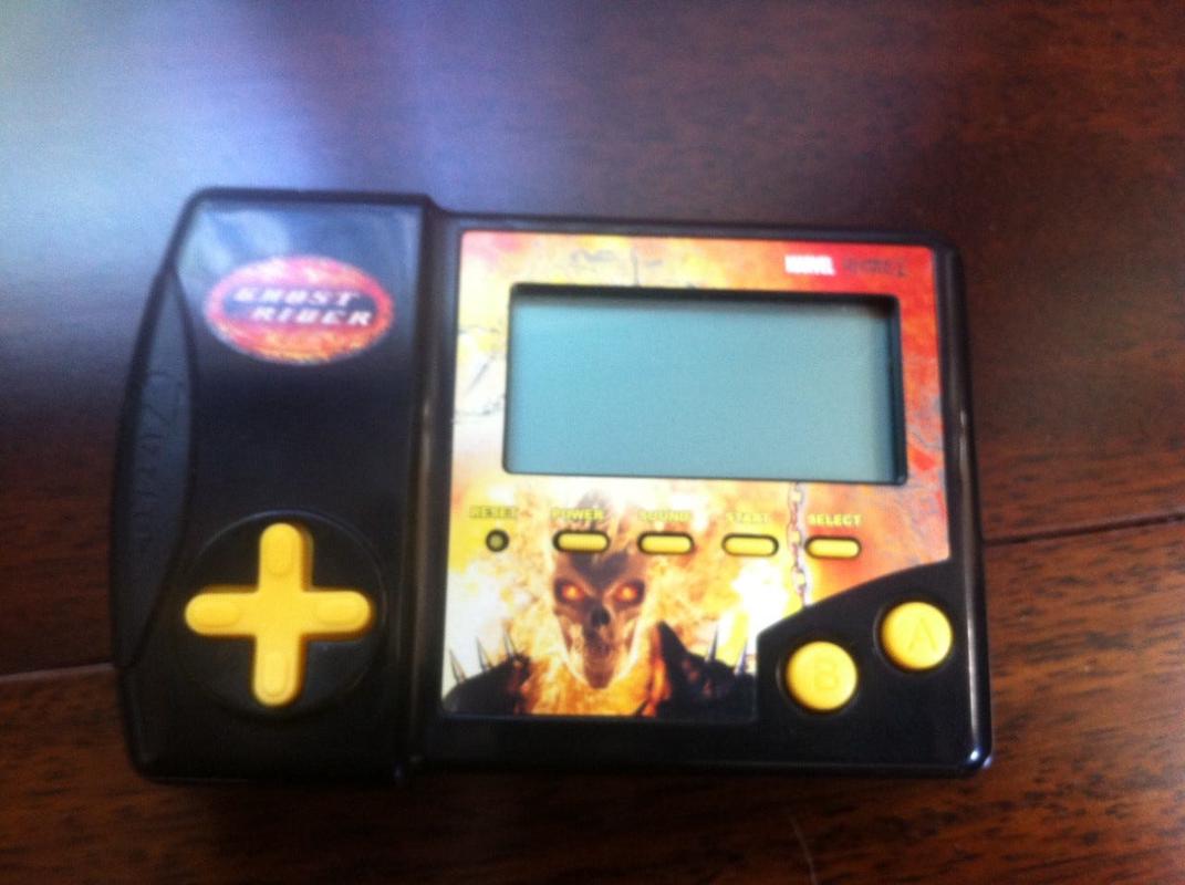 “I was working on a \[Ghost Rider\] handheld game for this but they did delay the movie for a few months and when they did that we dropped the development on it so its another working prototype that never made it to retail.” - Chris Nicolella