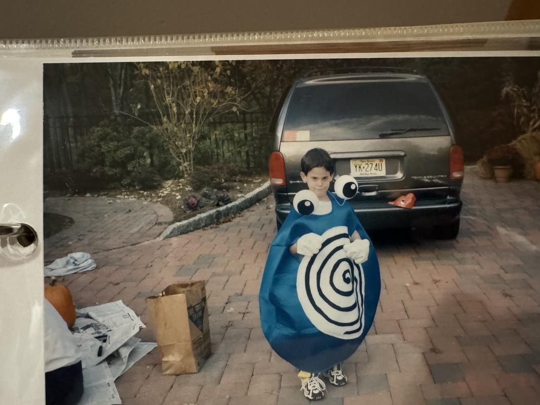 Another great photograph of Jed posing in his Poliwhirl costume