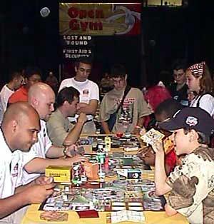 Jim watching Purity from Pokémon Zeo! in the Master Trainer matches against (he believes) PokéSensei. (Photo credit: Ulysses Simpkins)