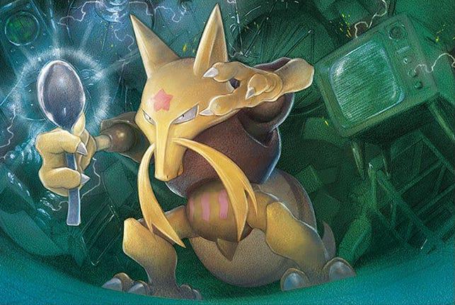 Kadabra returned to the Pokémon TCG after more than twenty years