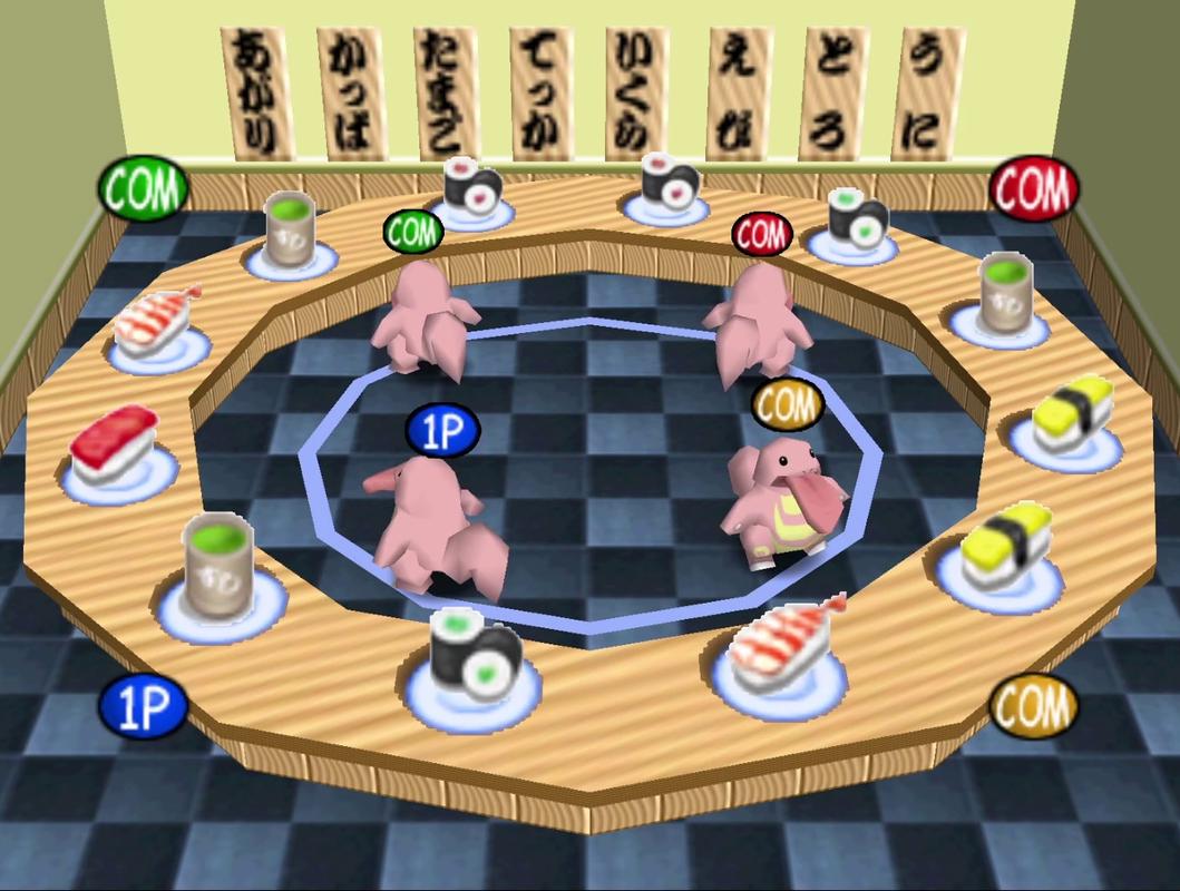Connor has always been interested in sushi ever since he played the Lickitung minigame in Pokémon Stadium