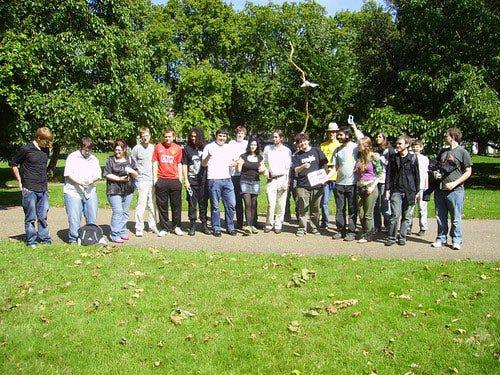 Members of PKMN.NET at the very first community meetup in 2007
