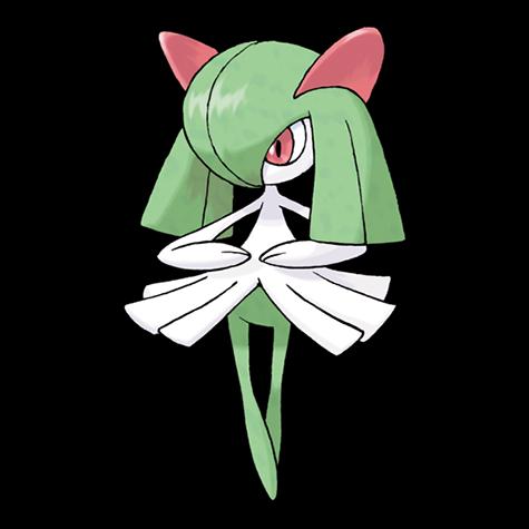 Official artwork of Kirlia, Danior's favourite Pokémon