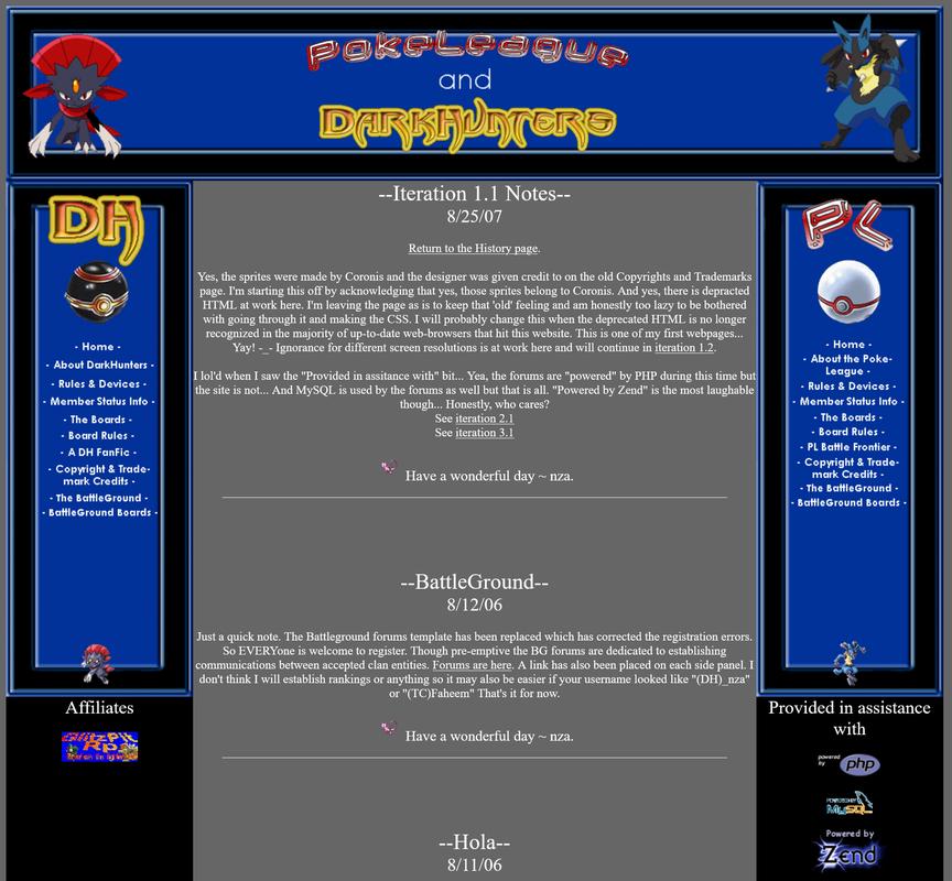 PLDH’s layout from August 2006