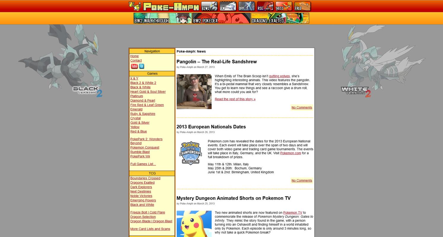 Poké-Amph’s final layout from March 2013