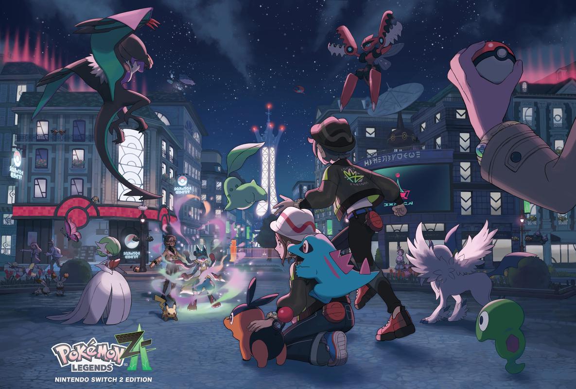 Pokémon Legends: Z-A will launch on October 16th, 2025 for Nintendo Switch and Nintendo Switch 2