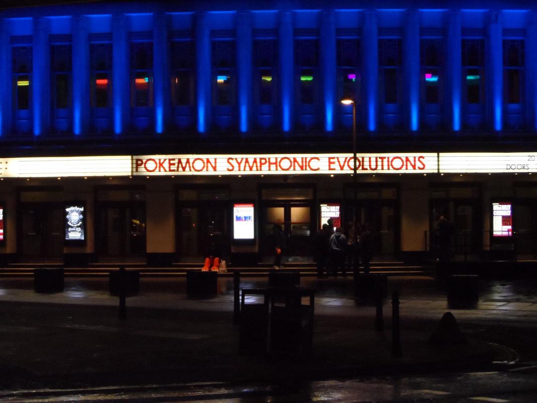 Pokémon Symphonic Evolutions visited the Hammersmith Apollo in London, UK on December 19th-20th 2016 (Photo credit: Johto Times)