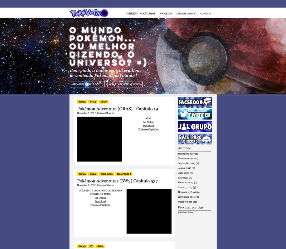 Pokéverso when it was still a Pokétuber-centered community, in May 2018