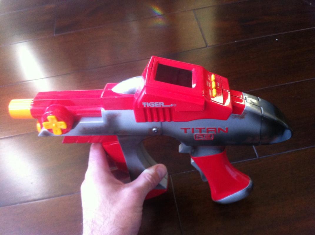 “This is a prototype LED based gun game that never made it into production. I'm pretty sure this in the only one in the world and it still works...or at least the last time I check it still worked.” - Chris Nicolella